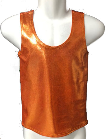 Singlets - Orange Metallic Set of 6